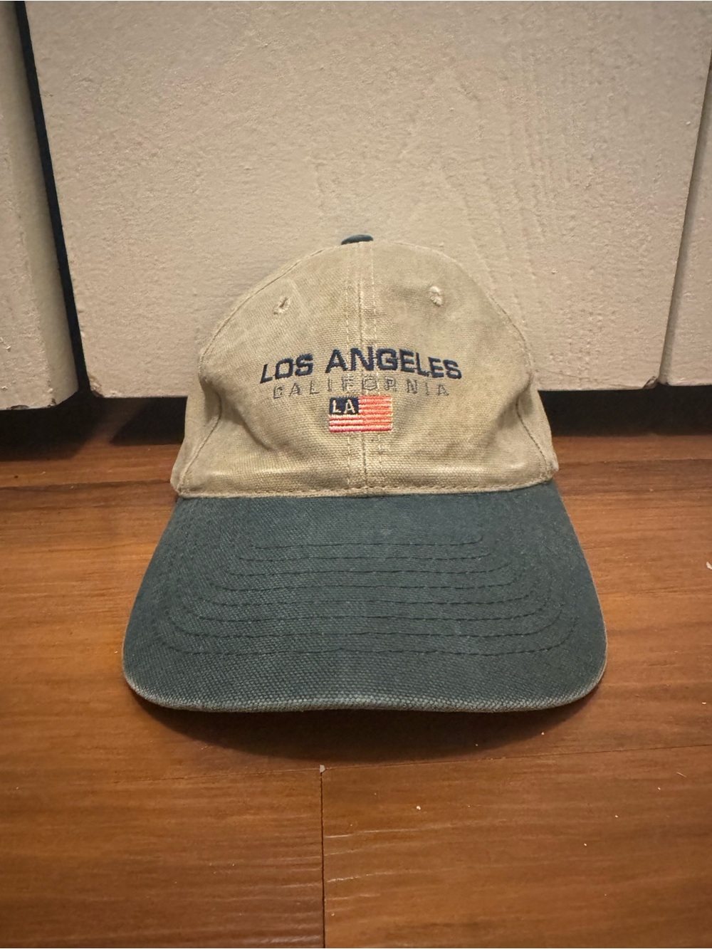 Vintage Los Angeles California Two-Tone Baseball Cap